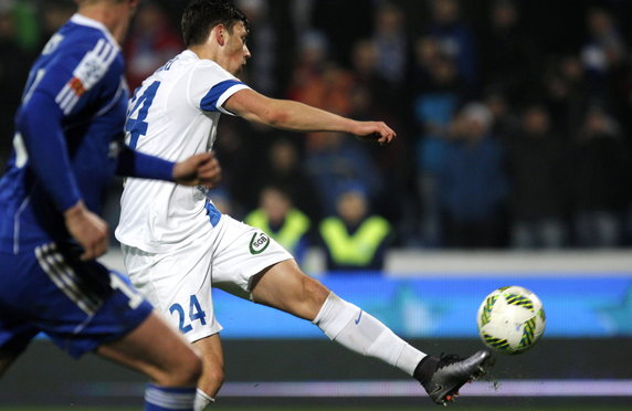 PIŁKA NOŻNA EKSTRAKLASA RUCH CHORZÓW - LECH POZNAŃ (Dawid Kownacki)