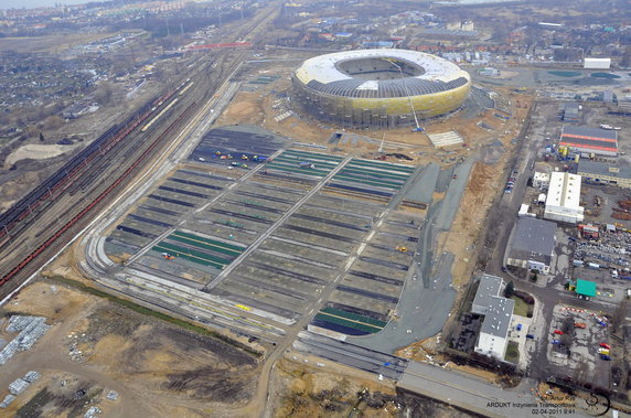 PGE Arena Gdańsk (kwiecień 2011)