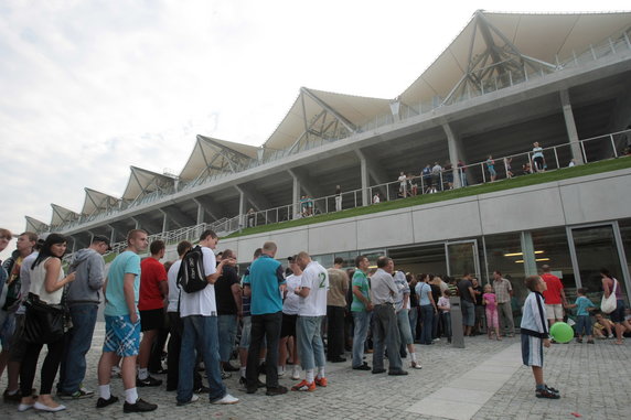 WARSZAWA DZIEŃ OTWARTY STADIONU LEGII