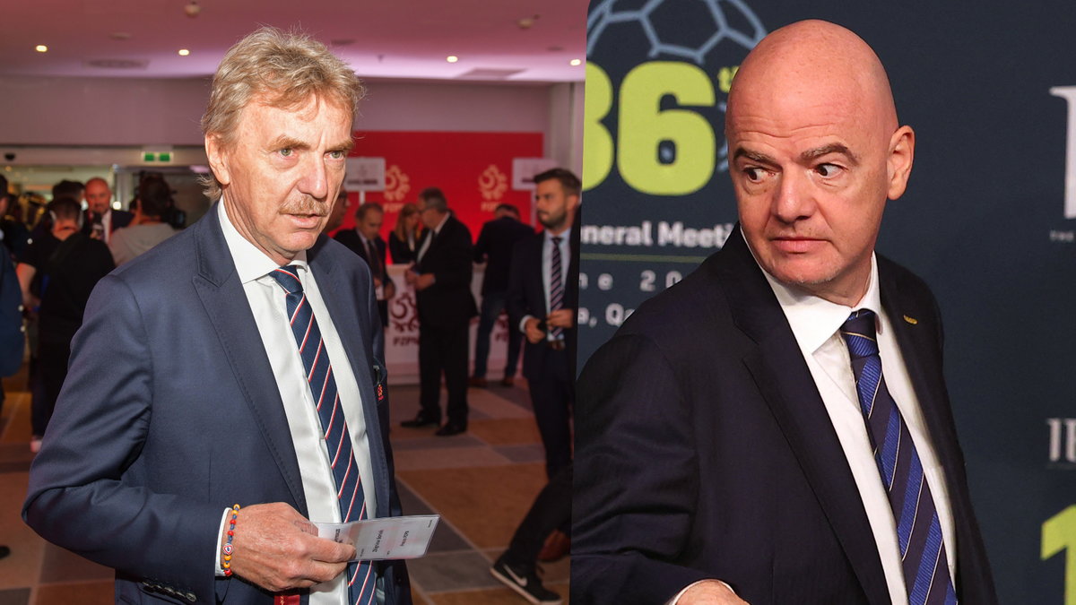 Zbigniew Boniek i Gianni Infantino