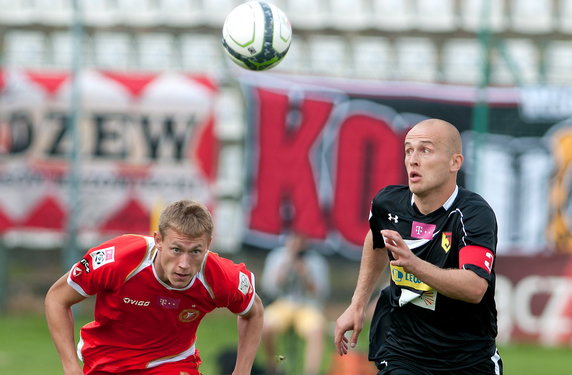 PIŁKA NOŻNA LIGA POLSKA WIDZEW JAGIELLONIA