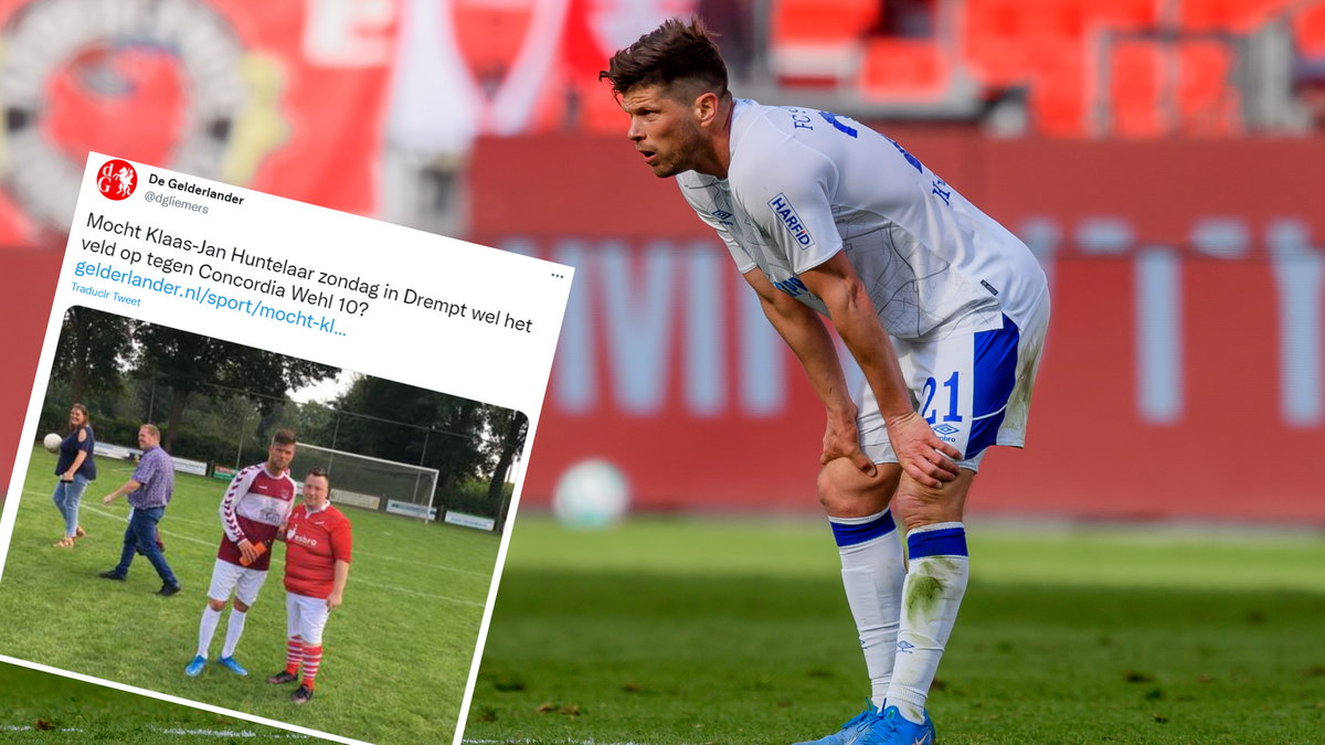 Klaas-Jan Huntelaar (Twitter: De Gelderlander)