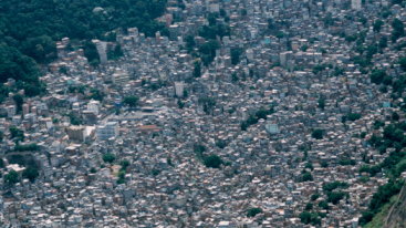 Favela w Rio de Janeiro