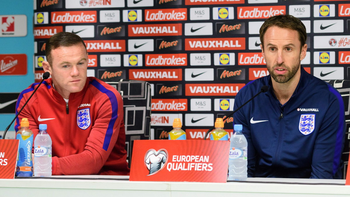 Wayne Rooney i Gareth Southgate