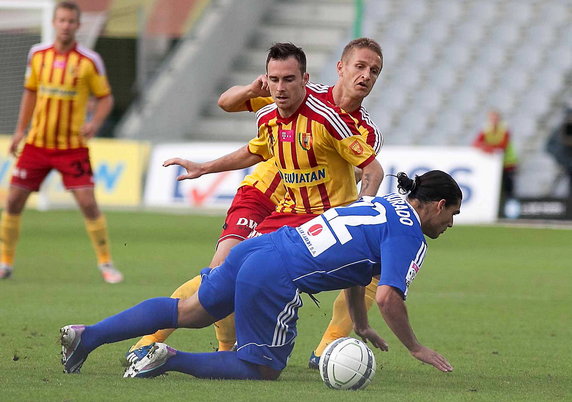 PIŁKA NOŻNA LIGA POLSKA KORONA KIELCE PIAST GLIWICE