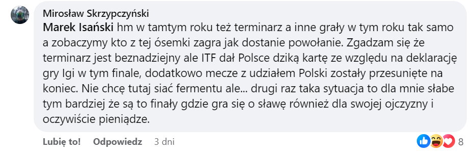 Facebook Mirosława Skrzypczyńskiego