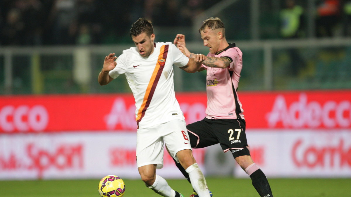 Kevin Strootman (L)