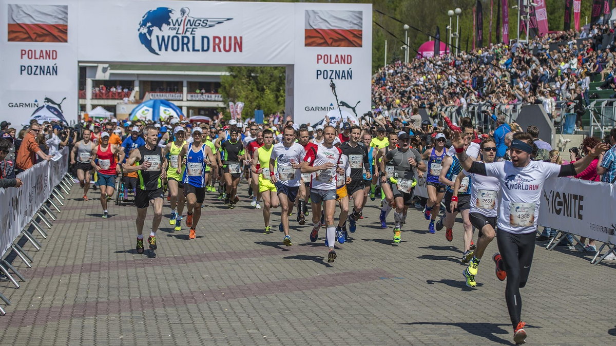 Po raz trzeci Wings for Life World Run odbędzie się w okolicach Poznania