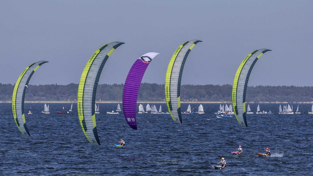 Na zawodach w Pucku rozdzielono ostatnie tytuły w kitesurfingu i wingfoilu