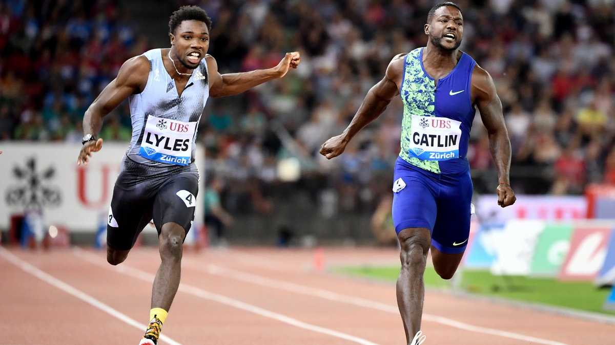 Noah Lyles i Justin Gatlin