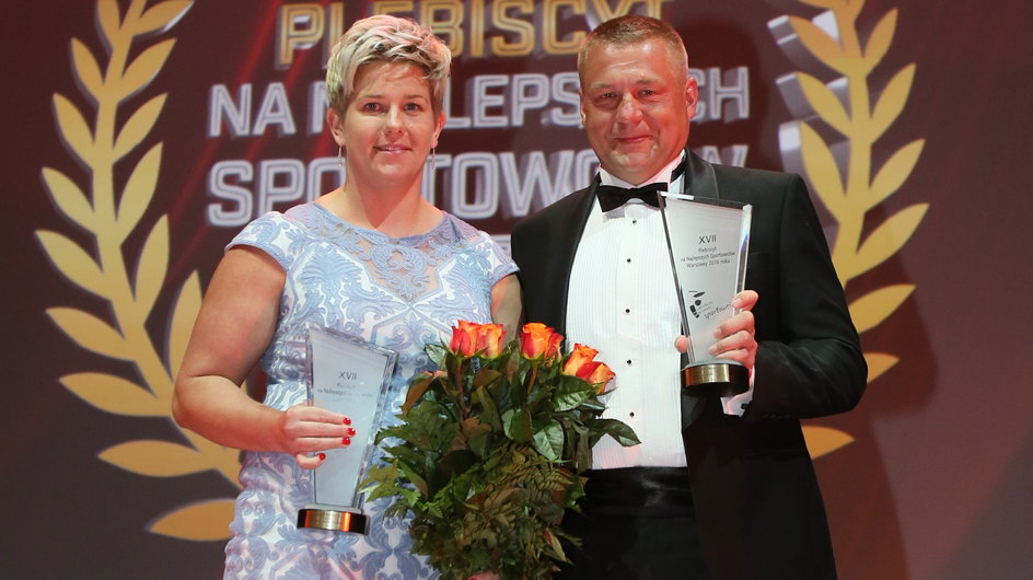 WARSZAWA BAL MISTRZÓW SPORTU WARSZAWY 2016 (Anita Włodarczyk i Krzysztof Kaliszewski)