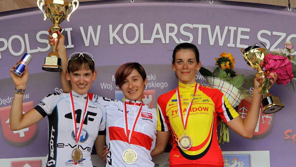 Podium kolarskich MP 2012