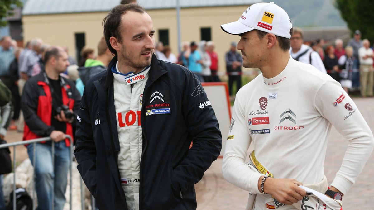 Robert Kubica (L)