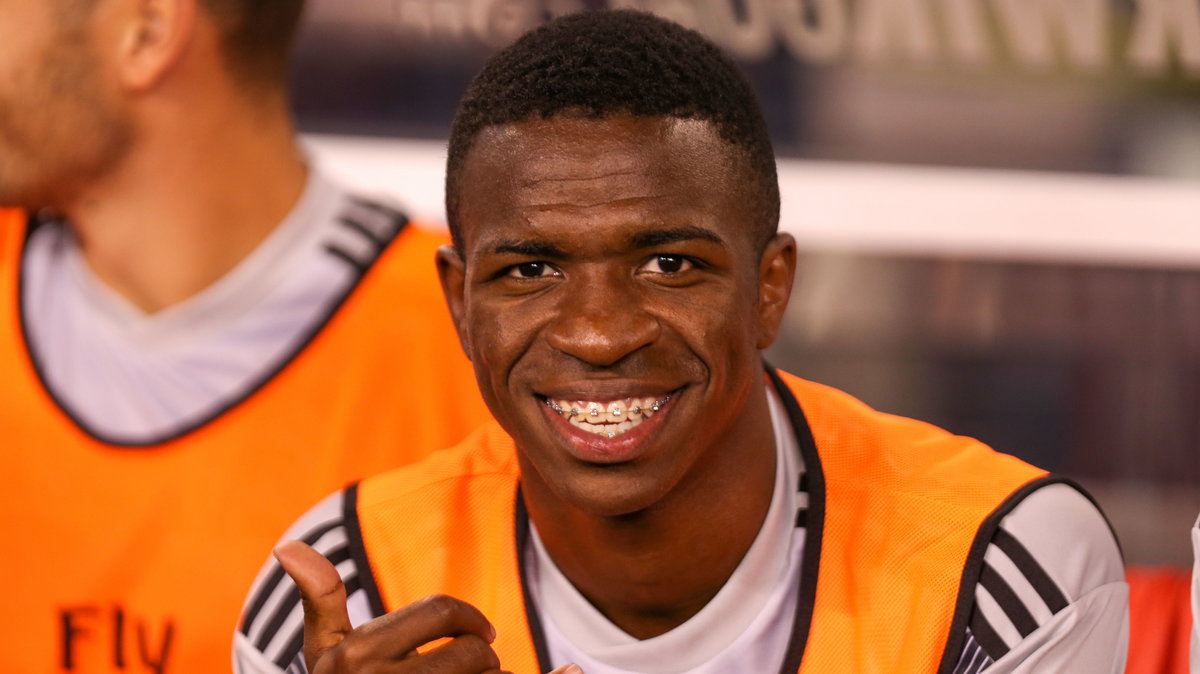 Vinicius Junior na ławce rezerwowych Realu Madryt