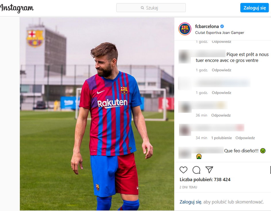 LaLiga: FC Barcelona krytykowana za nowe stroje - Przegląd Sportowy