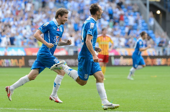 PIŁKA NOŻNA LIGA POLSKA LECH POZNAŃ KORONA KIELCE