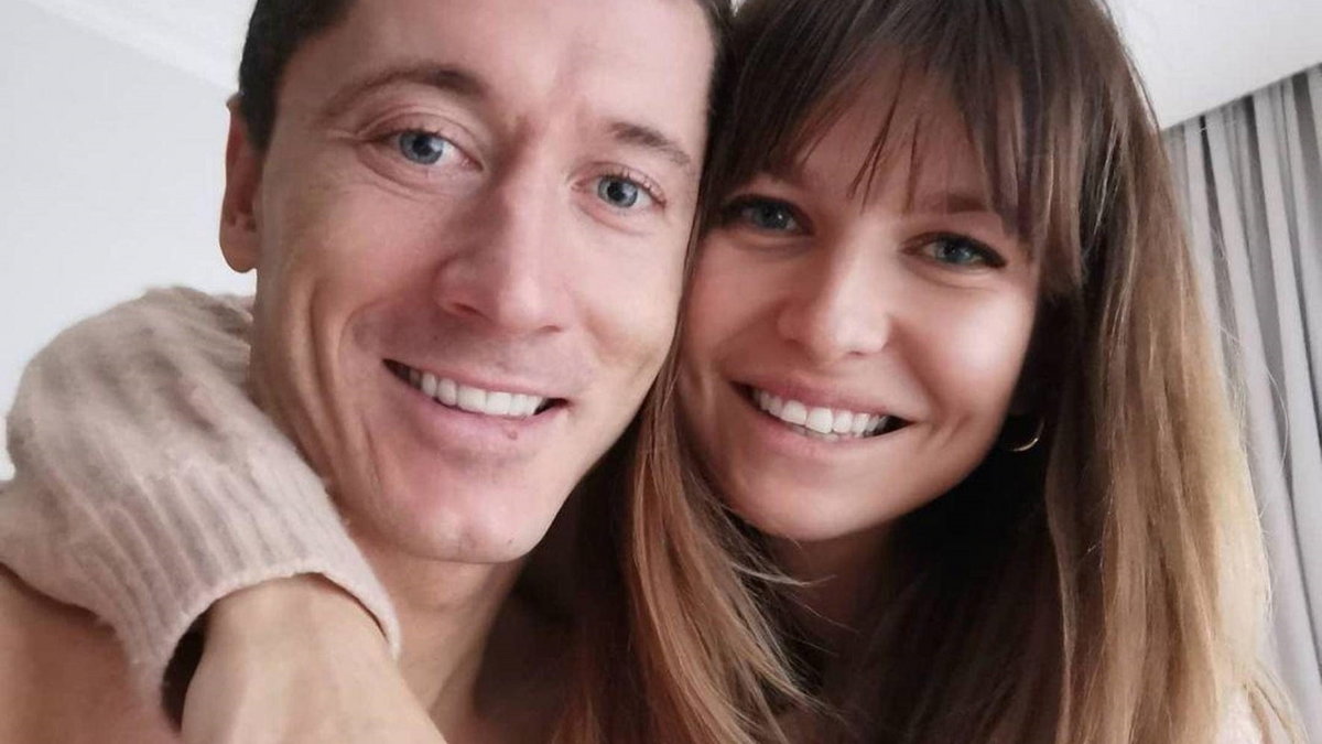 Robert Lewandowski i Anna Lewandowska