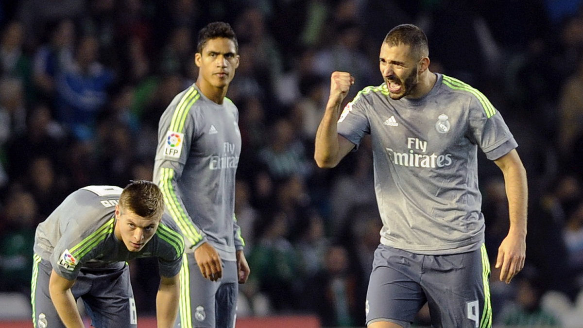 Toni Kroos, Raphael Varane i Karim Benzema