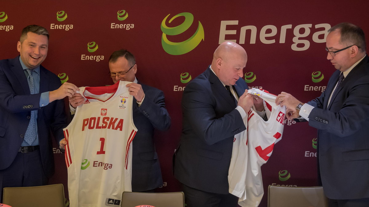 Koszykowka. Energa Basket Liga. Konferencja prasowa. Warszawa 2018.01.09