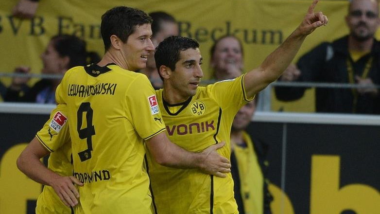 Jonas Hofmann i  Robert Lewandowski