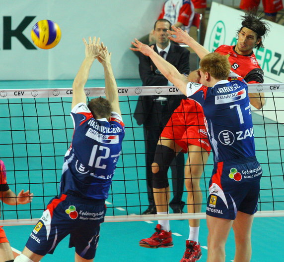 PUCHAR CEV SIATKARZY ZAKSA KĘDZIERZYN-KOŹLE SISLEY TREVISO