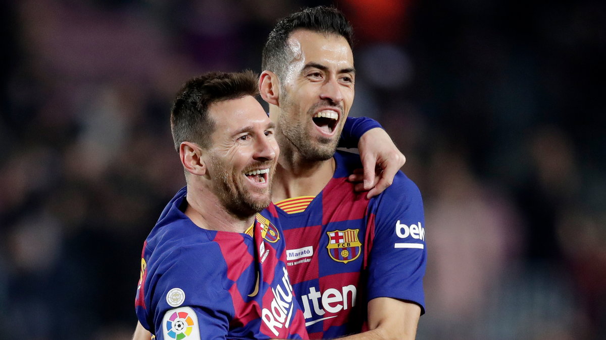 Lionel Messi i Sergio Busquets