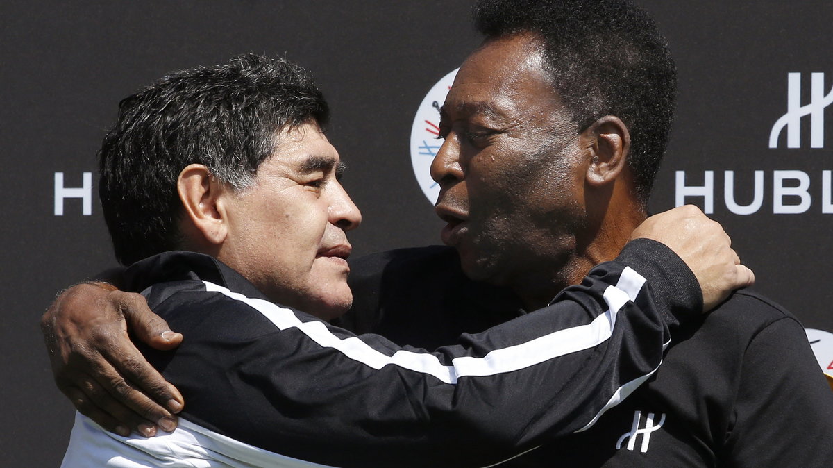 Diego Maradona i Pele