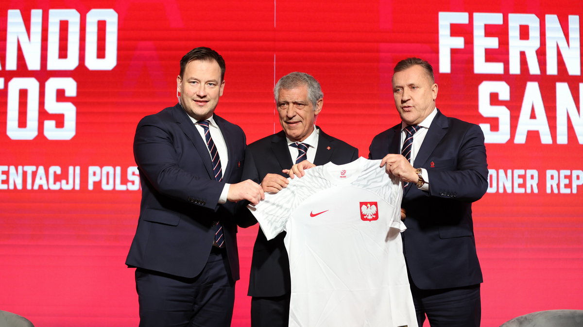 Łukasz Wachowski, Fernando Santos i Cezary Kulesza