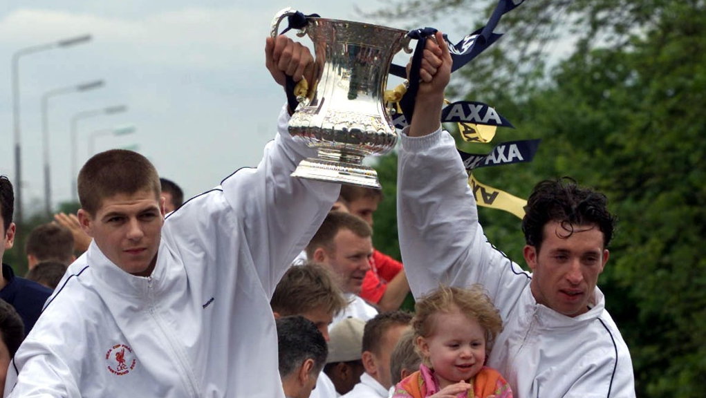 Steven Gerrard i Robbie Fowler