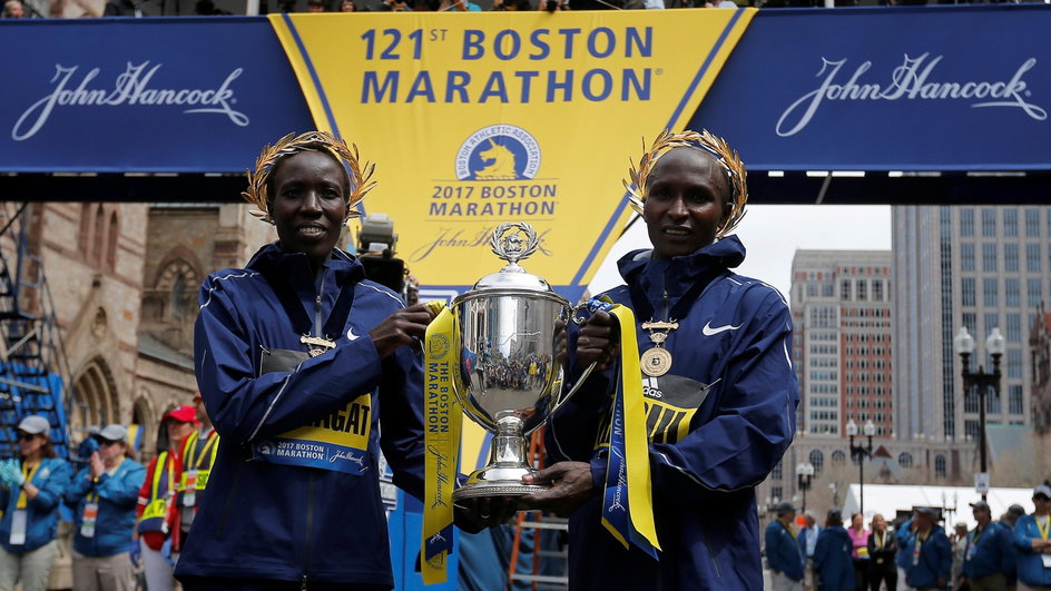 Edna Kiplagat i Geoffrey Kirui