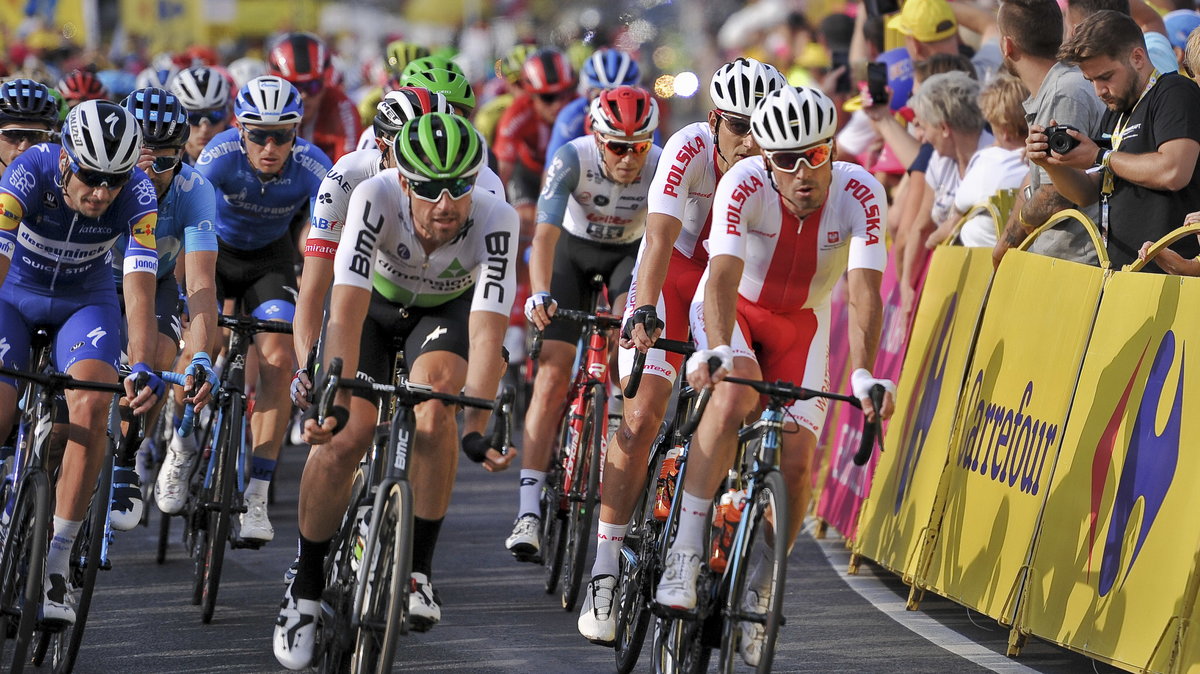 Peleton z II. etapu, 76. Tour de Pologne