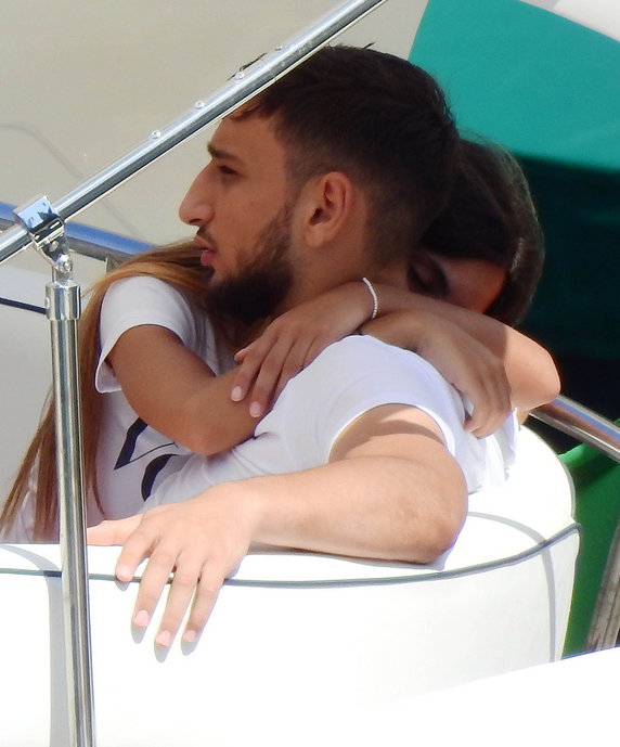 Gianluigi Donnarumma i Alessia Elefante