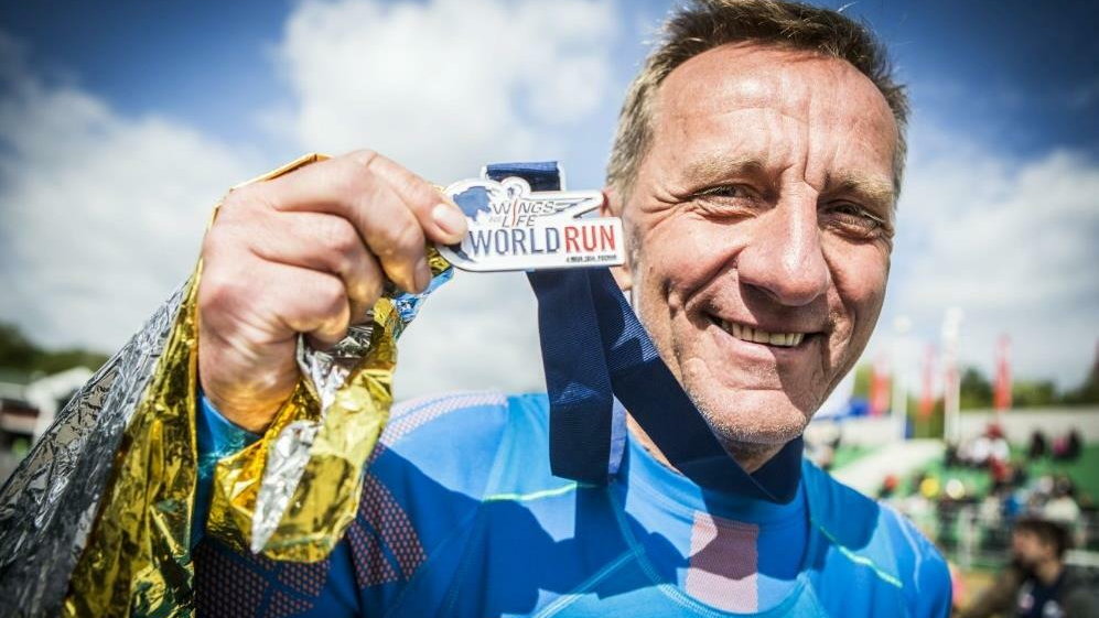 Jerzy Skarżyński po Wings for Life World Run 2014