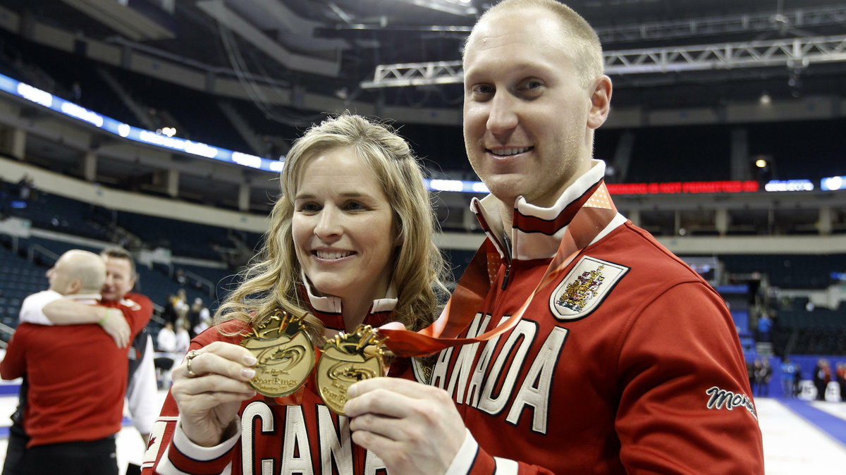 Jennifer Jones i Brad Jacobs