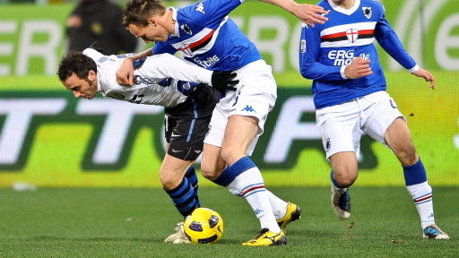 Sampdoria Genua w akcji