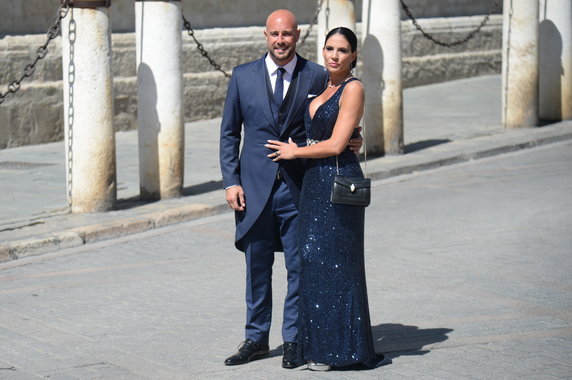 Pepe Reina z żoną Yolandą