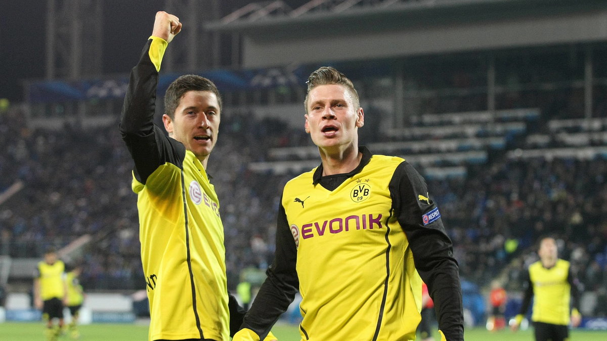 Robert Lewandowski i Łukasz Piszczek