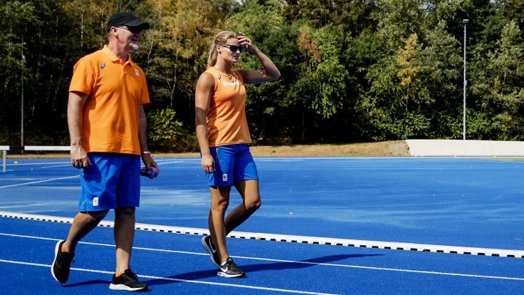 Rana Reider i jego była podopieczna, Holenderka Dafne Schippers