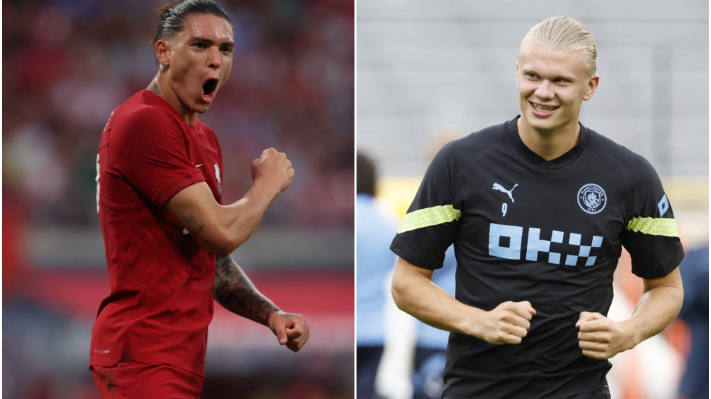 Darwin Nunez i Erling Haaland