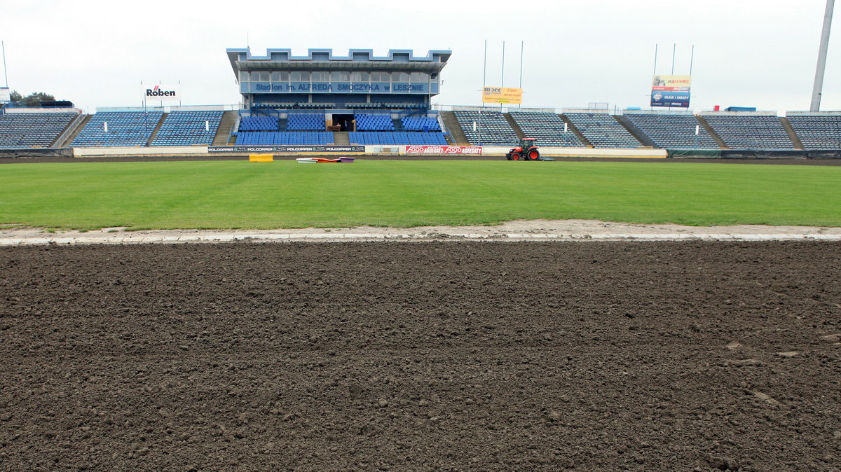 Stadion im. Alfreda Smoczyka przed meczem Unia Leszno - PGE Marma Rzeszów