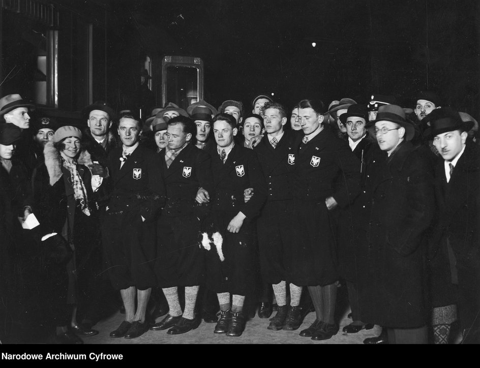 Wyjazd polskiej ekipy na Zimowe Igrzyska Olimpijskie w Lake Placid 1932