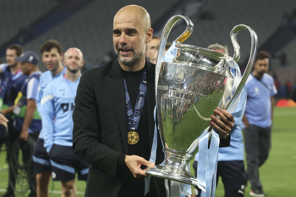 Pep Guardiola po zdobyciu trzeciego w historii tytułu Ligi Mistrzów