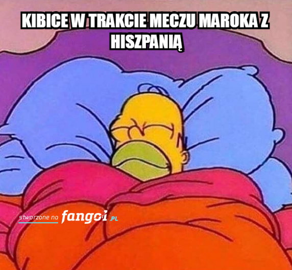 Memy po meczu Maroko — Hiszpania