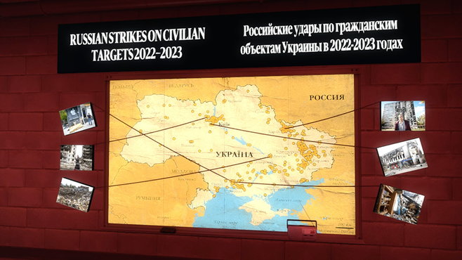 Sekretny pokój na mapie de_voyna pokazuje zbrodnie Rosjan w Ukrainie