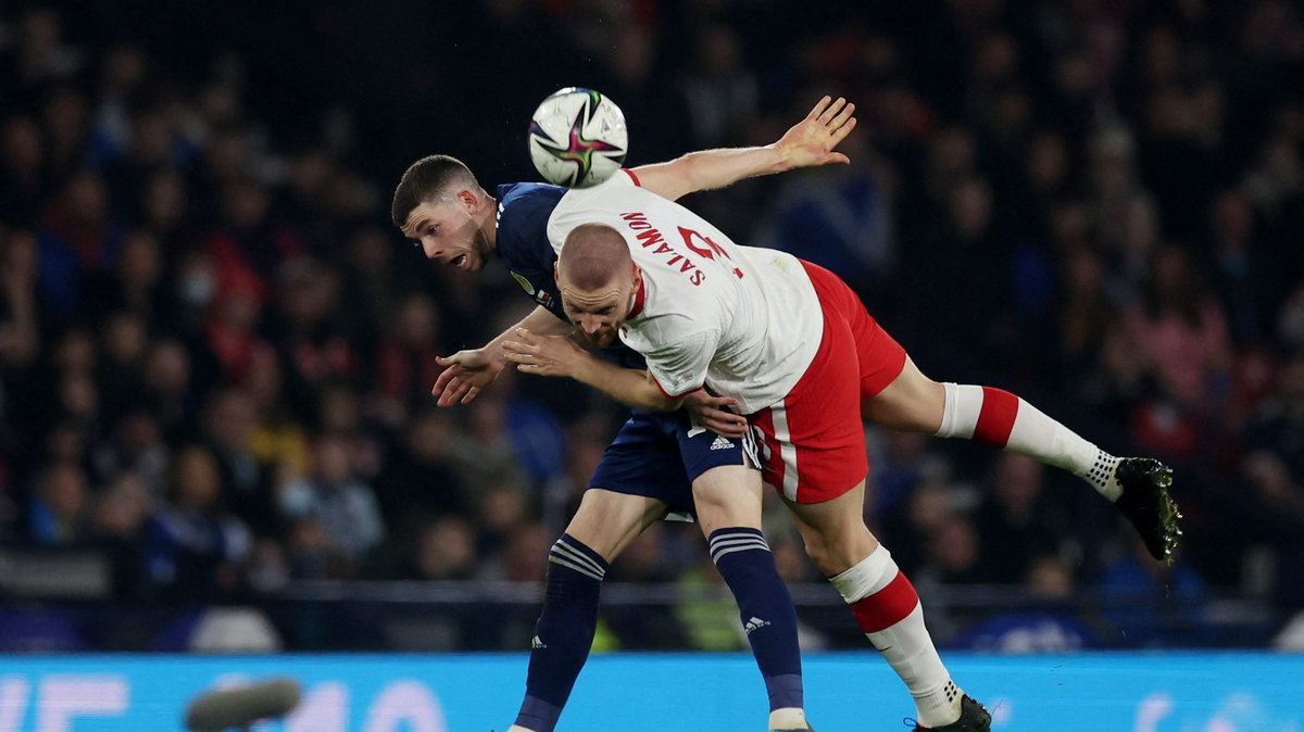 Bartosz Salamon (Polska) i Ryan Christie (Szkocja)