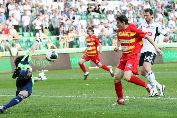 28. kolejka Ekstraklasy: Legia Warszawa - Jagiellonia Białystok 1:1