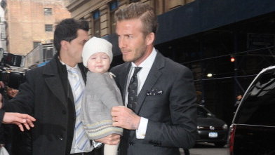 David Beckham z córką Harper Seven