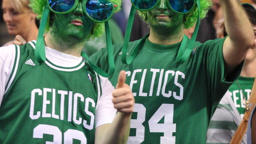Kibice Bostonu Celtics