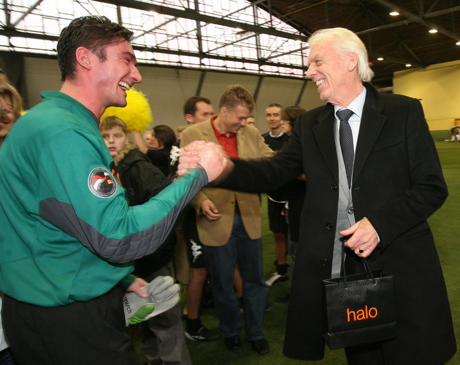 Sergiusz Ryczel i Leo Beenhakker (2008 r.)