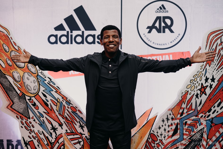 Haile Gebrselassie był w Warszawie na Recode Running Festivalu